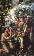 unknow artist Juan correa is the creator of this painting representing the expulsion of Adam and Eve from Paradise oil painting reproduction